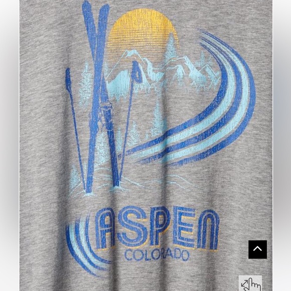 NWOT Torrid Aspen Classic Fit Super Soft Slub Crew Neck Long Sleeve Tee - Picture 3 of 7